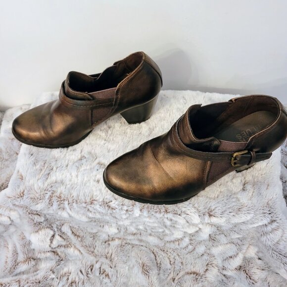 Canyon River Blues Bronze Ankle Boots Size 9M - Picture 2 of 8